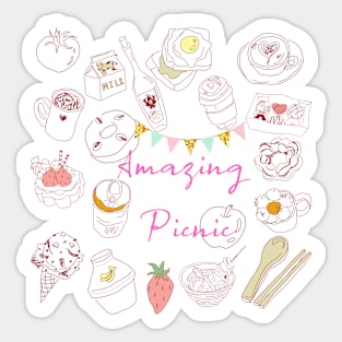 Amazing Picnic Sticker